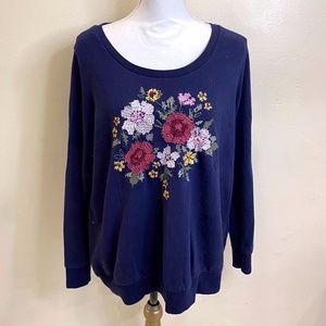 Torrid Embroidered Sweatshirt